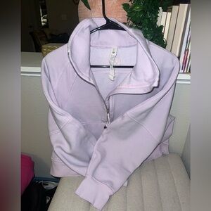 lululemon athletica Lilac Quarter-Zip Sweatshirt